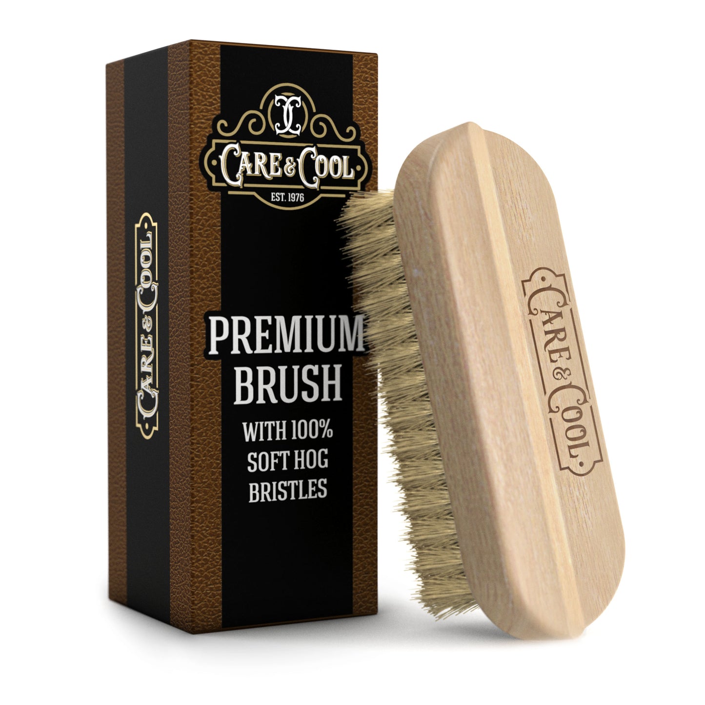 CARE & COOL PREMIUM %100 HOG BRUSH