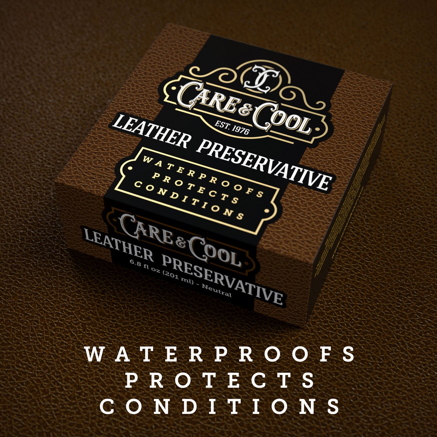 CARE & COOL LEATHER PRESERVATIVE (6.8 oz)
