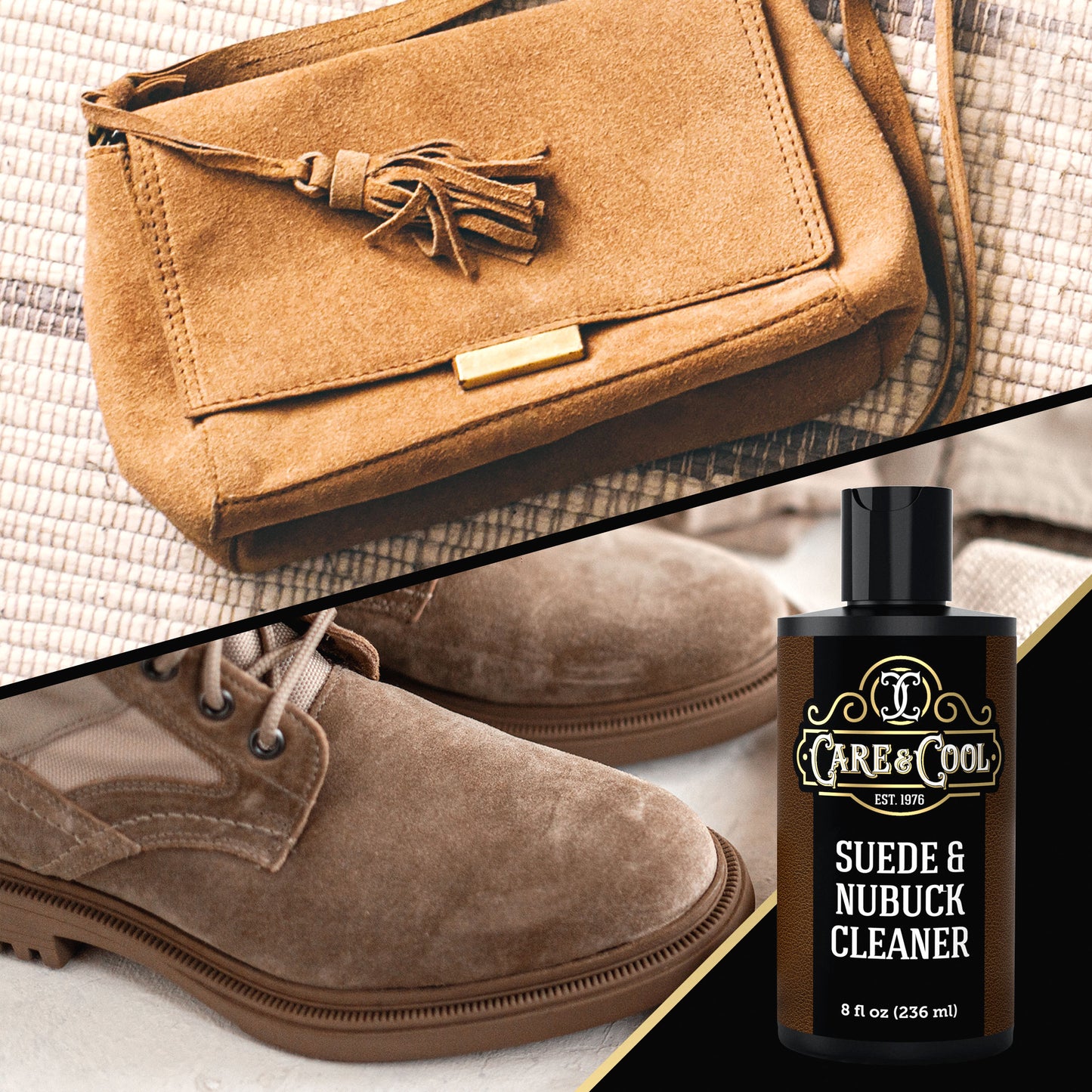 CARE & COOL SUEDE AND NUBUCK CLEANER