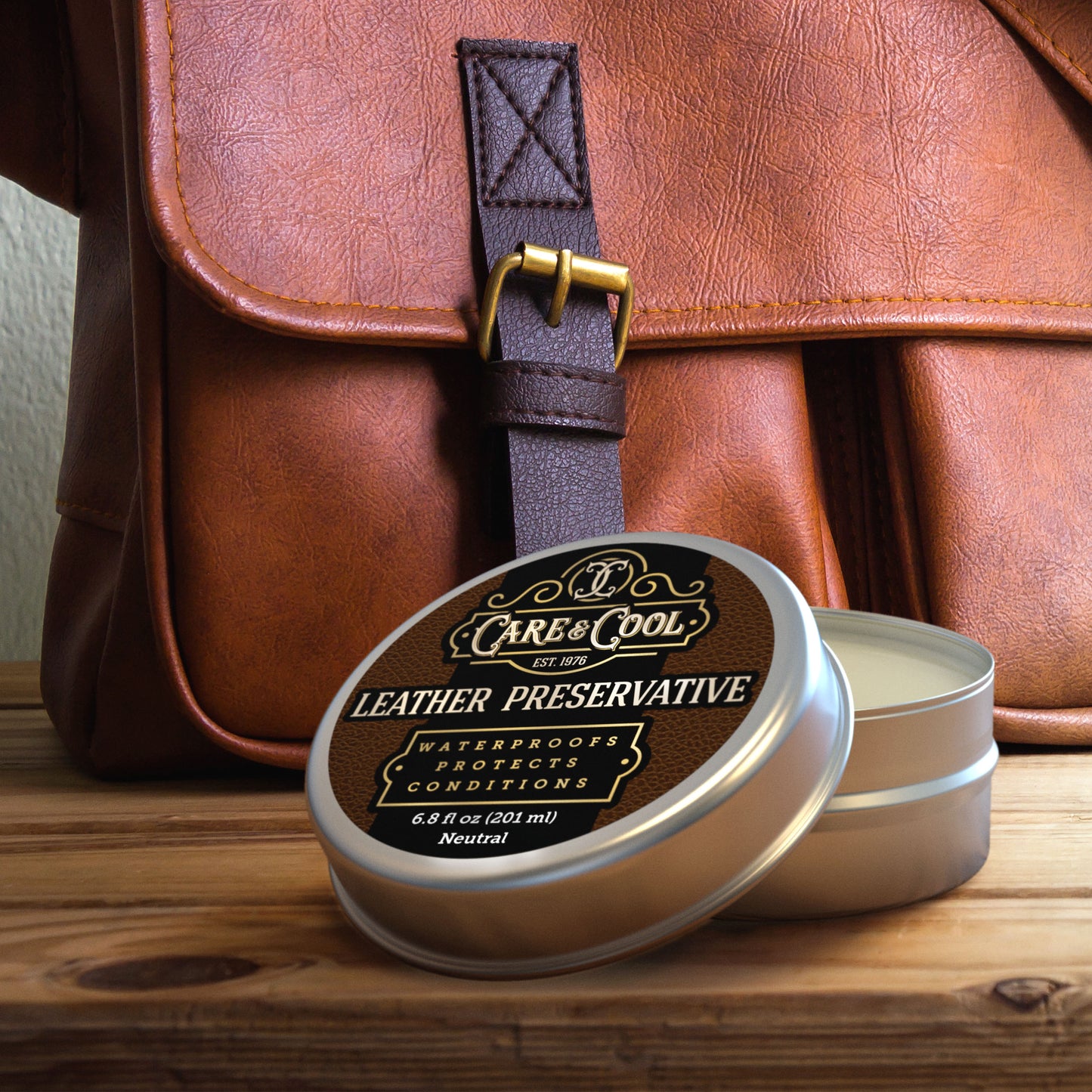 CARE & COOL LEATHER PRESERVATIVE (6.8 oz)