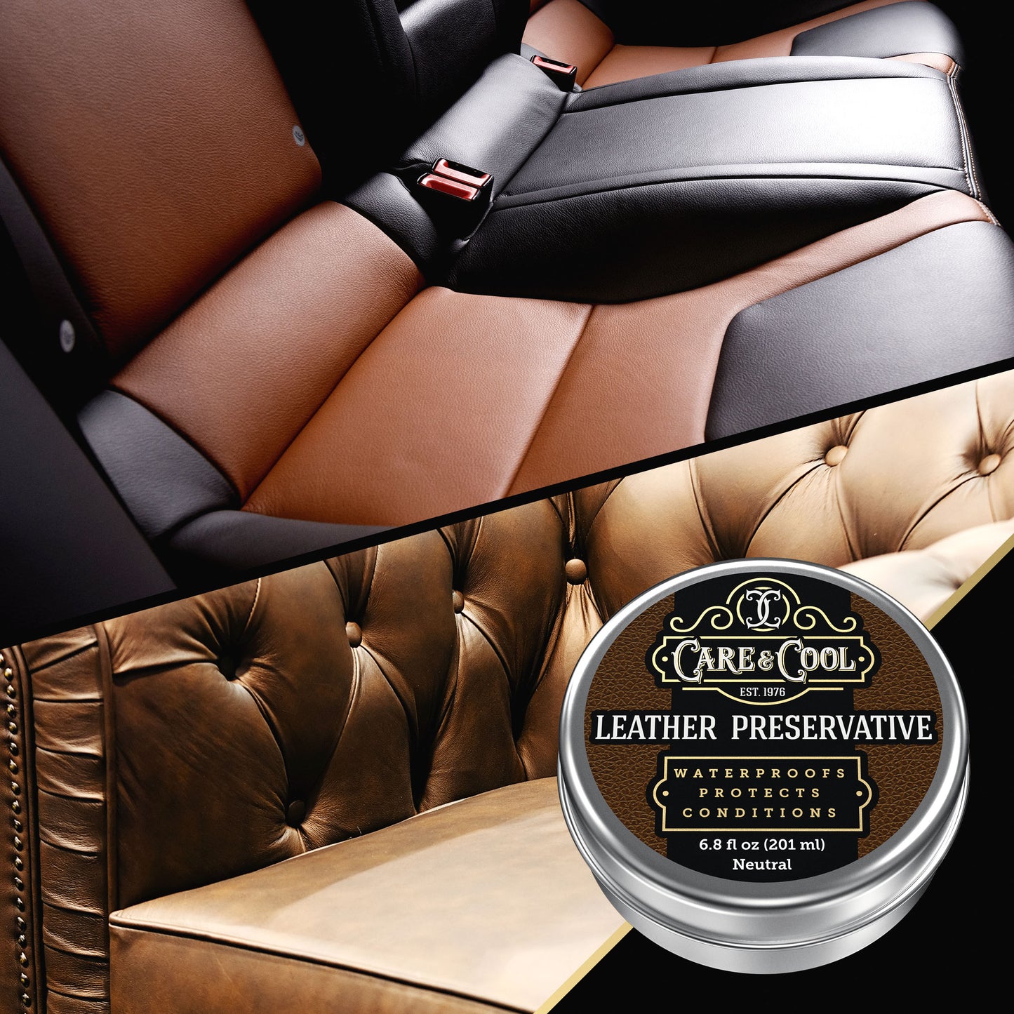 CARE & COOL LEATHER PRESERVATIVE (6.8 oz)