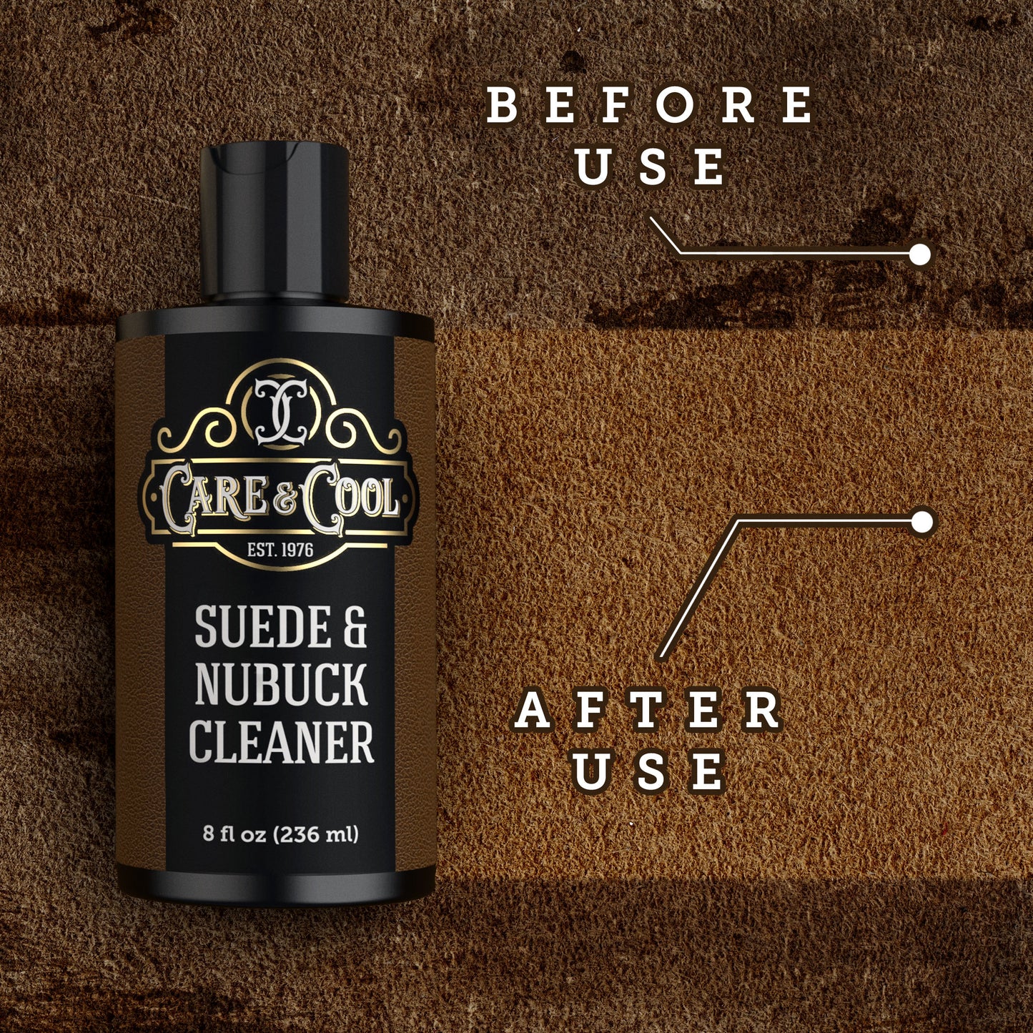 CARE & COOL SUEDE AND NUBUCK CLEANER