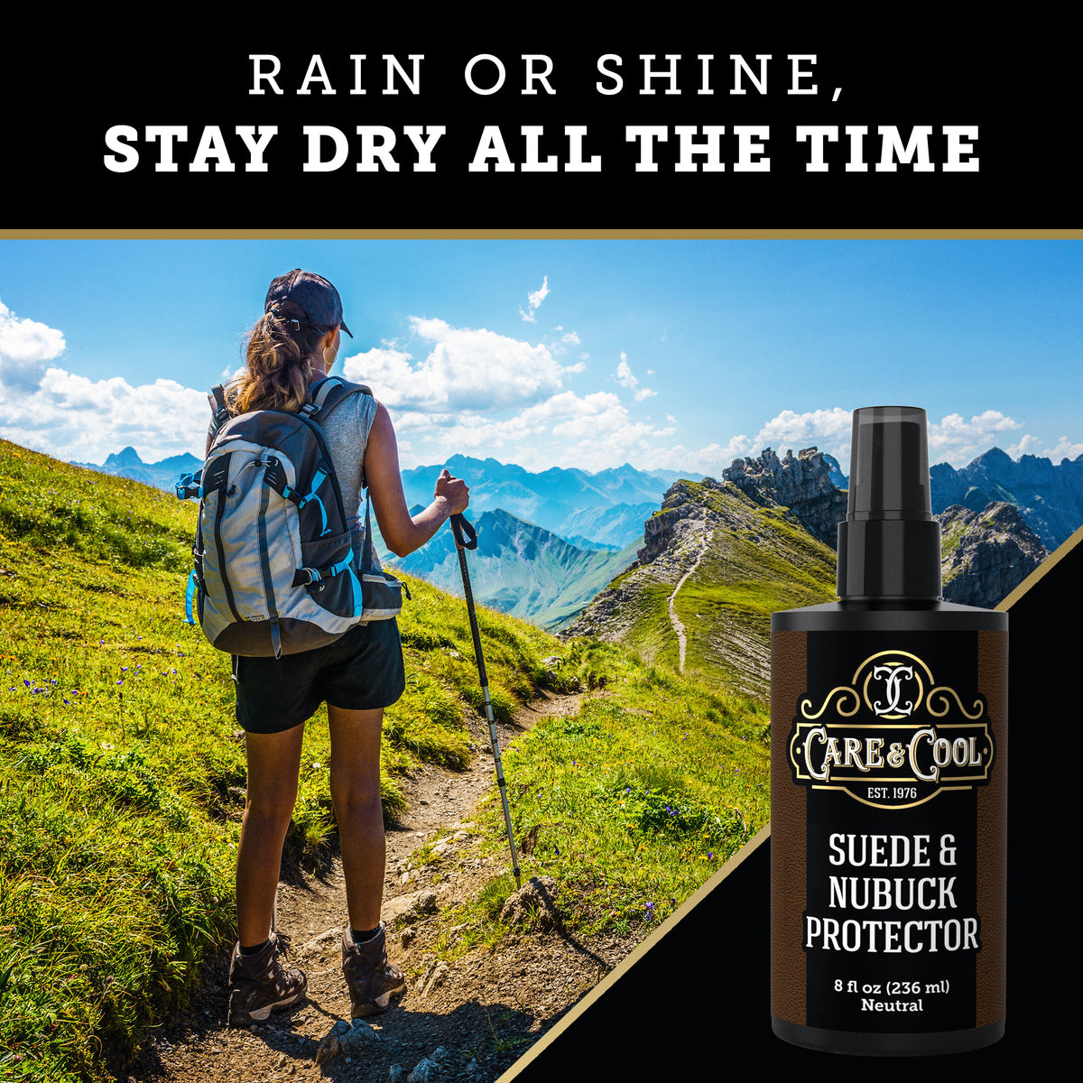 Suede rain protector hotsell