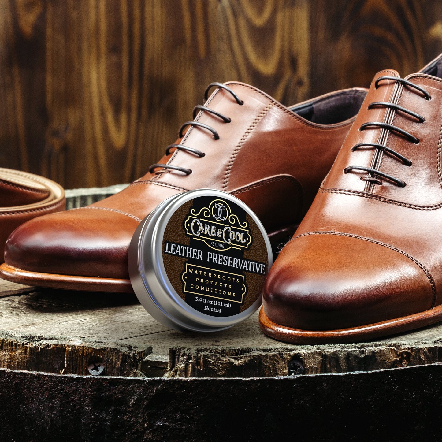 CARE & COOL LEATHER PRESERVATIVE (3.4 oz)