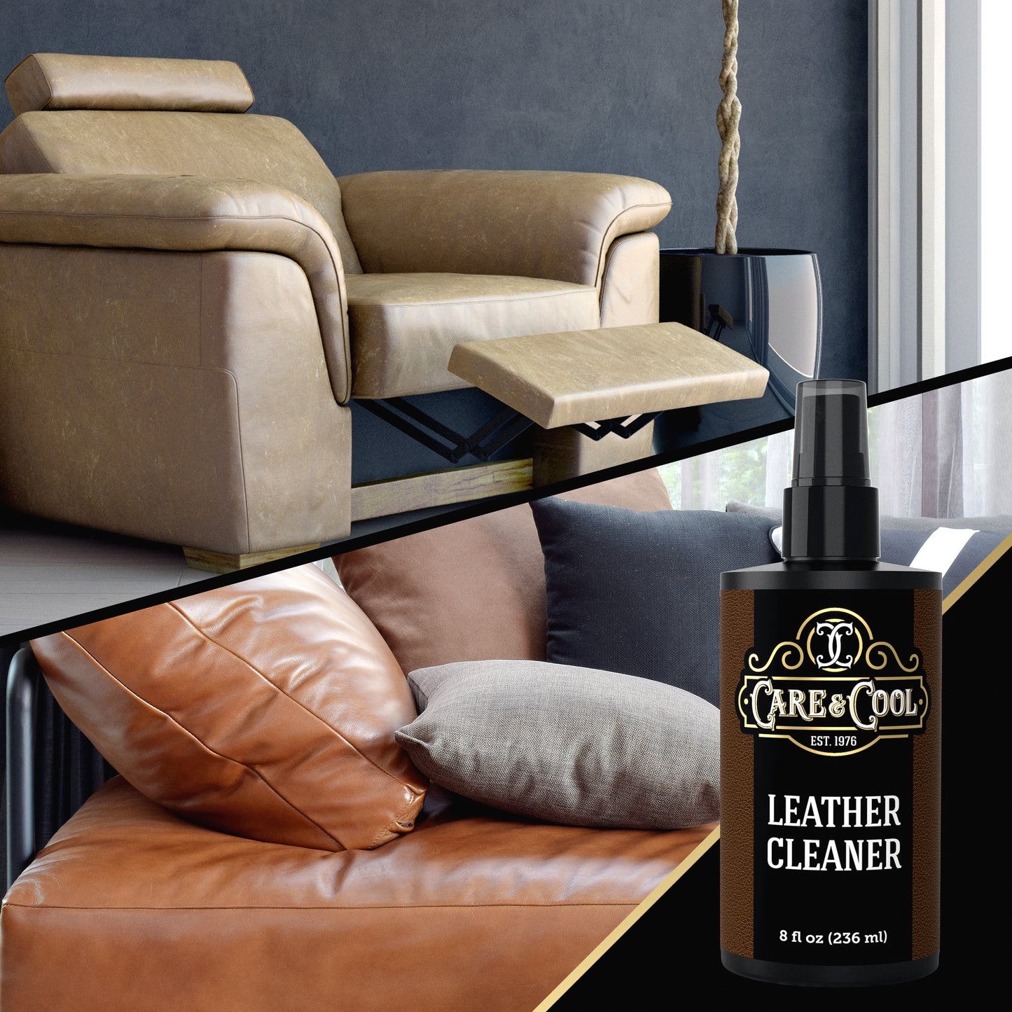 CARE & COOL LEATHER CLEANER
