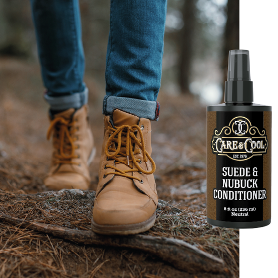 Suede conditioner deals spray